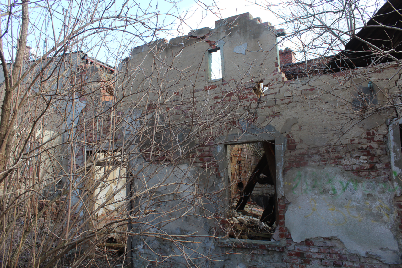 ruina po sklepie spożywczym - KS urbex