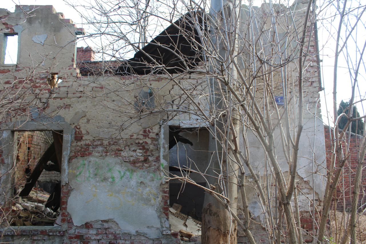 ruina po sklepie spożywczym - KS urbex