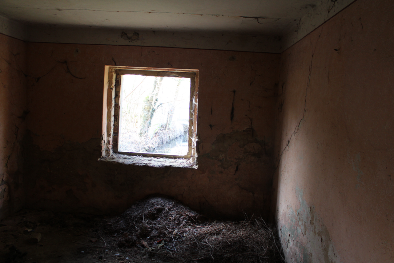 Opuszczony maly domek przy strumyku - KS URBEX - Opuszczone budynki