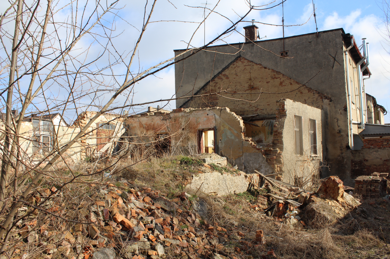 ruina po sklepie spożywczym - KS urbex