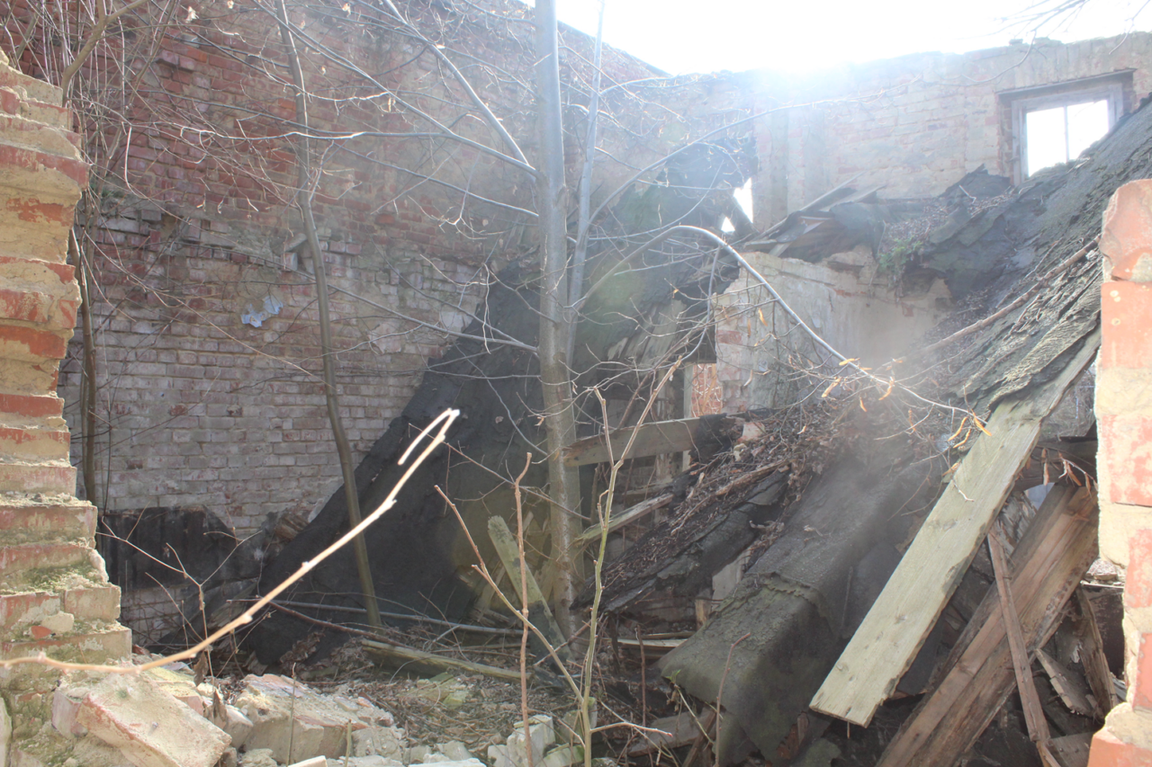 ruina po sklepie spożywczym - KS urbex