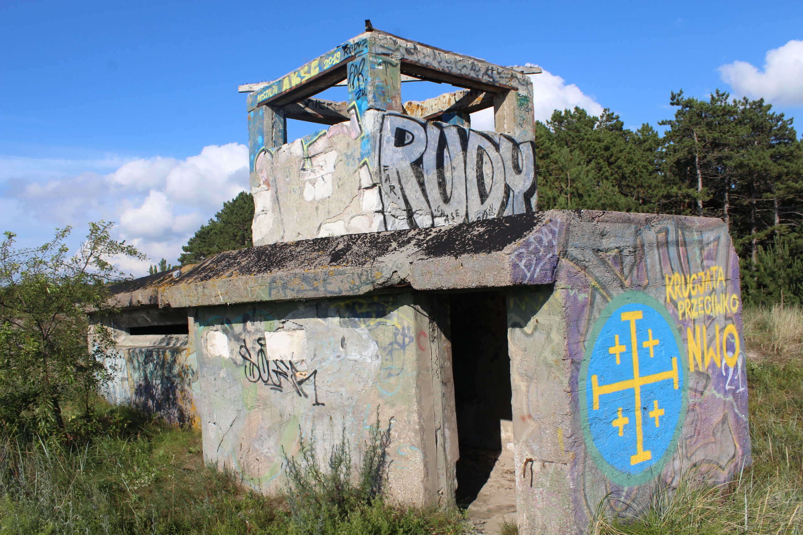 Schron obserwacyjny w Bobolinie - ksurbex