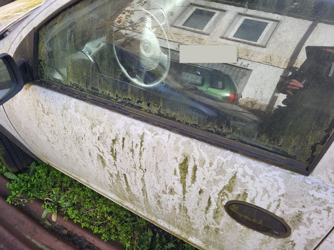 Opuszczony komis samochodowy - cmentarzysko pojazdów - ksurbex