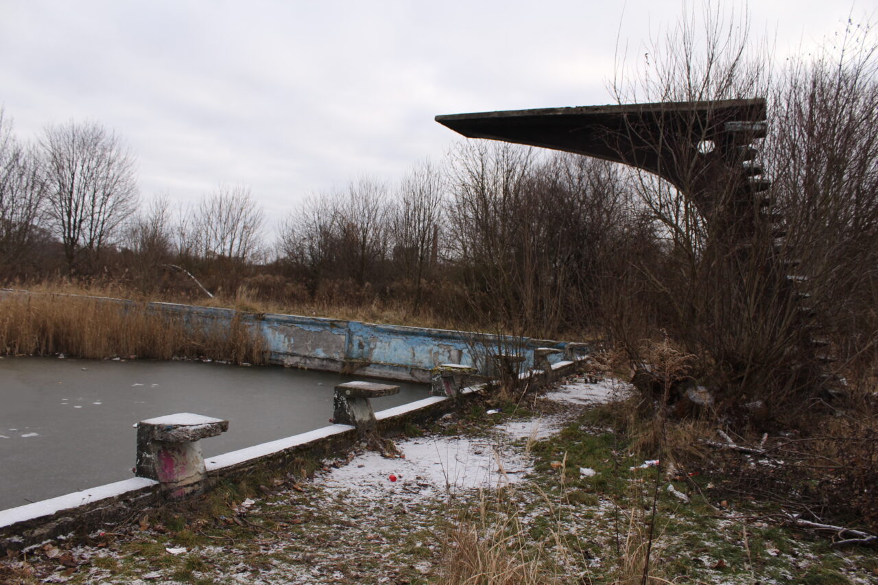 Opuszczony basen w Kietrzu woj. Opolskie - Ekspolracja KS URBEX