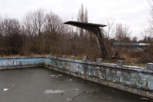 Opuszczony basen w Kietrzu woj. Opolskie - Ekspolracja KS URBEX