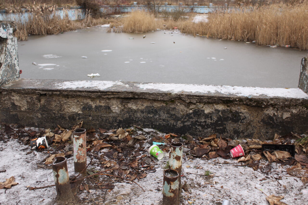 Opuszczony basen w Kietrzu woj. Opolskie - Ekspolracja KS URBEX