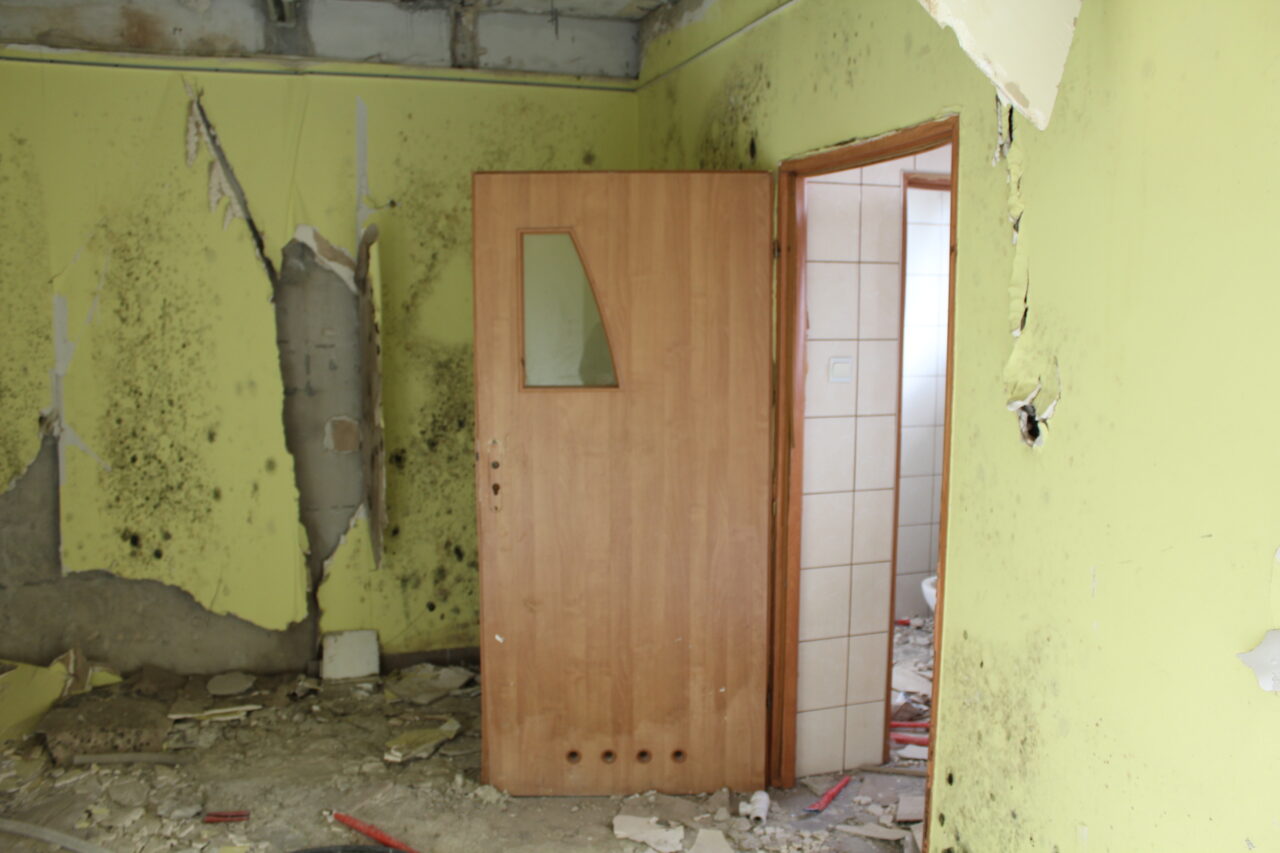 Opuszczony budynek po uniwersytecie w Chorzowie