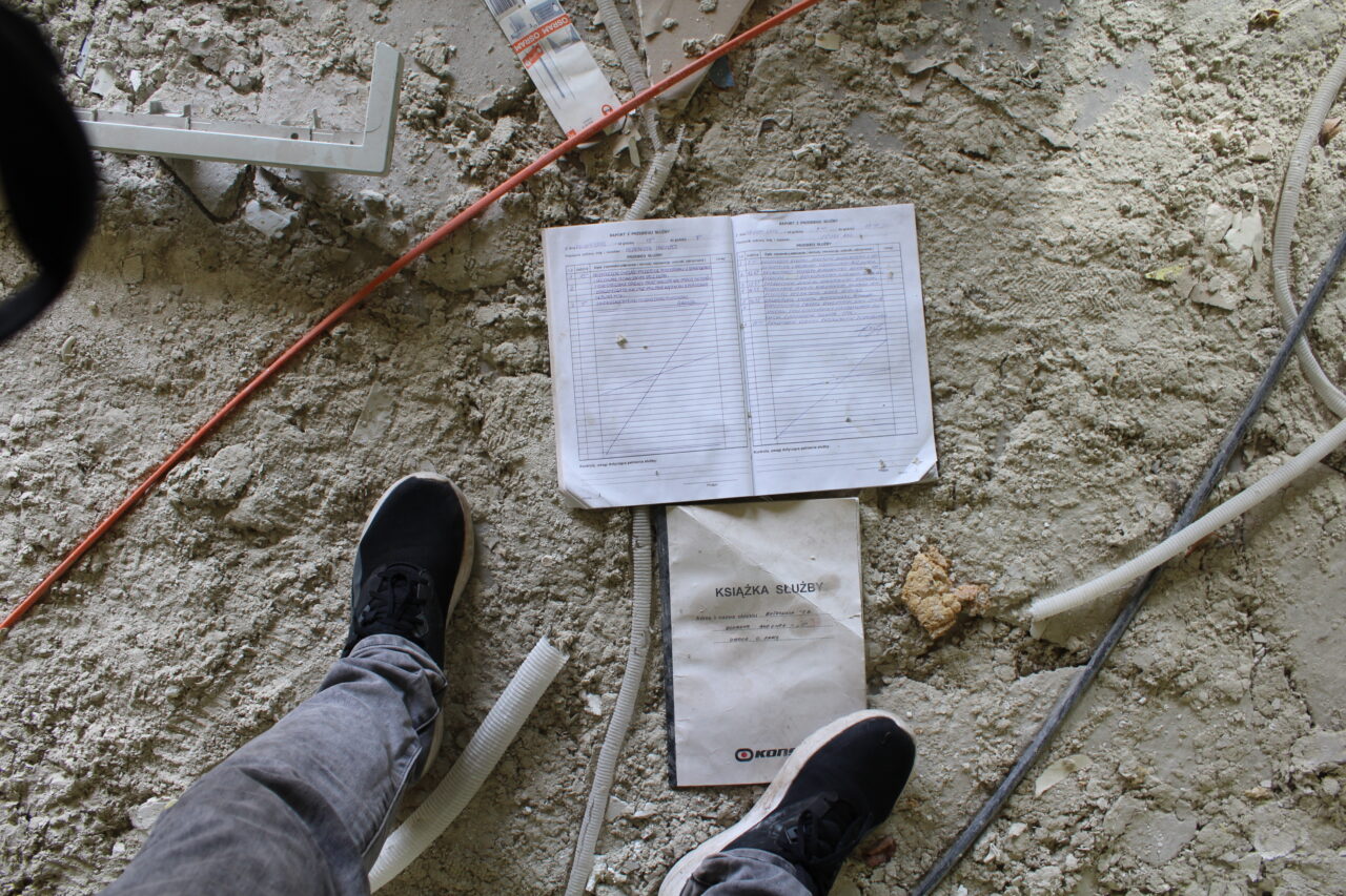 Opuszczony budynek po uniwersytecie w Chorzowie