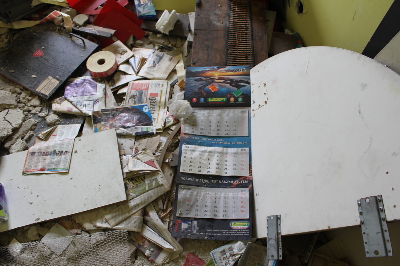 Opuszczony budynek po uniwersytecie w Chorzowie