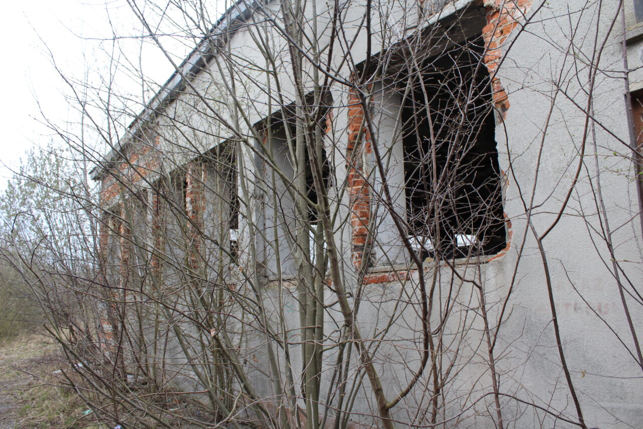 Opuszczone budynki po dawnej betoniarni w Gogolinie -KSURBEX