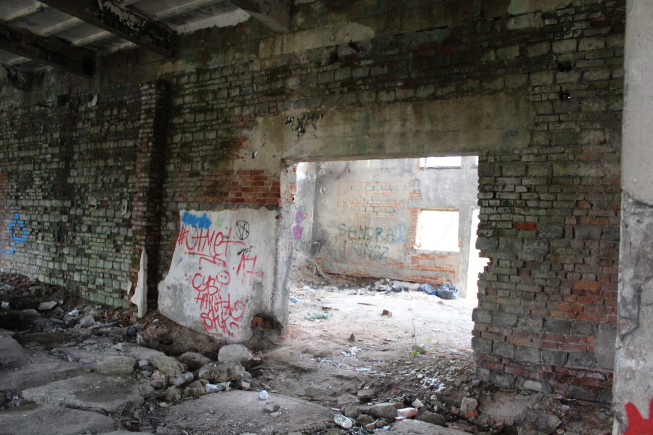 Opuszczone budynki po dawnej betoniarni w Gogolinie -KSURBEX