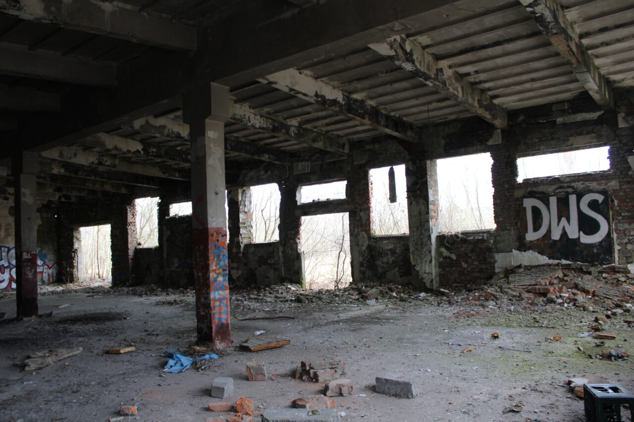 Opuszczone budynki po dawnej betoniarni w Gogolinie -KSURBEX