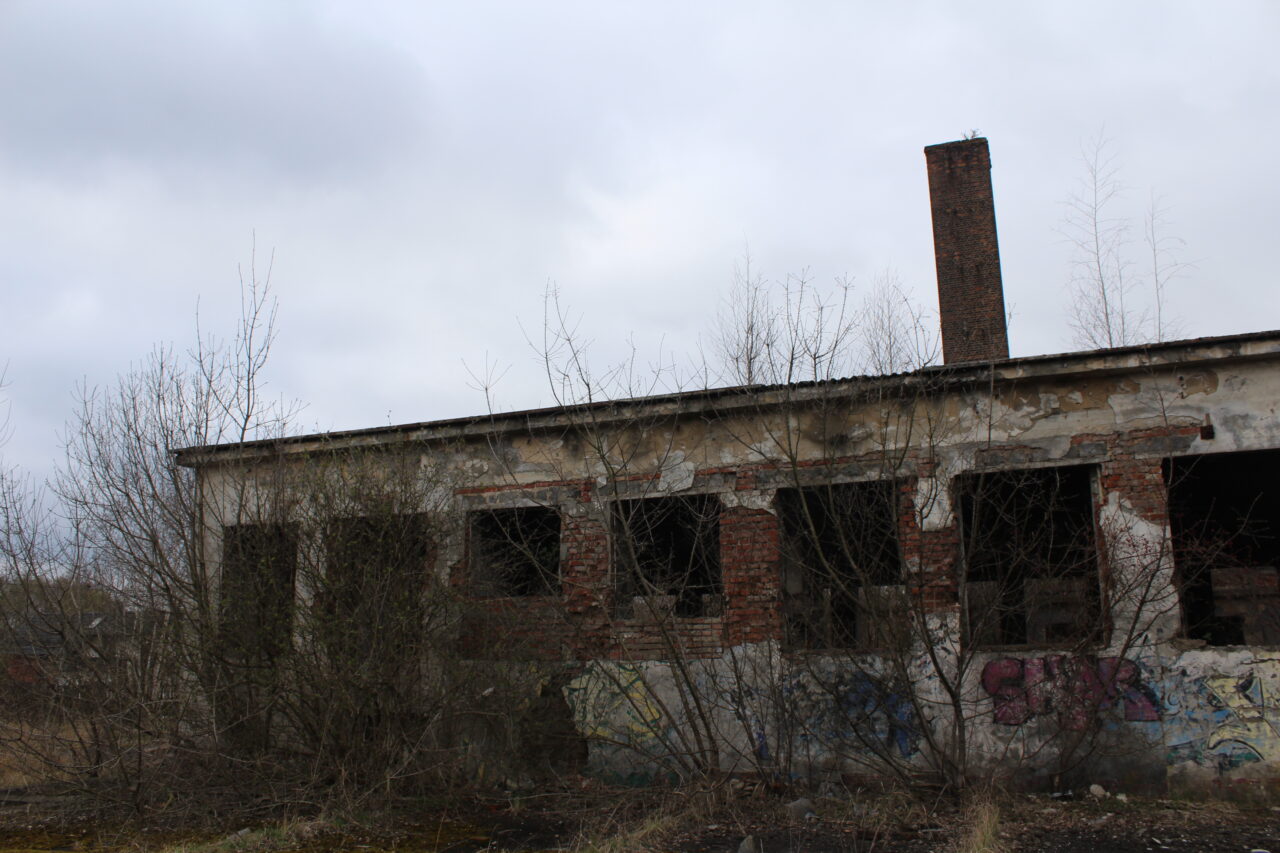 Opuszczone budynki po dawnej betoniarni w Gogolinie -KSURBEX