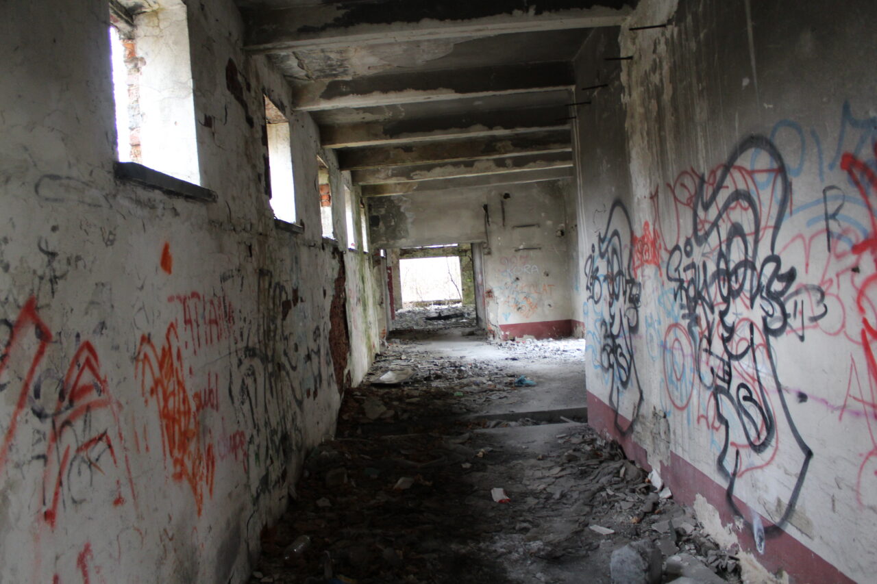 Opuszczone budynki po dawnej betoniarni w Gogolinie -KSURBEX