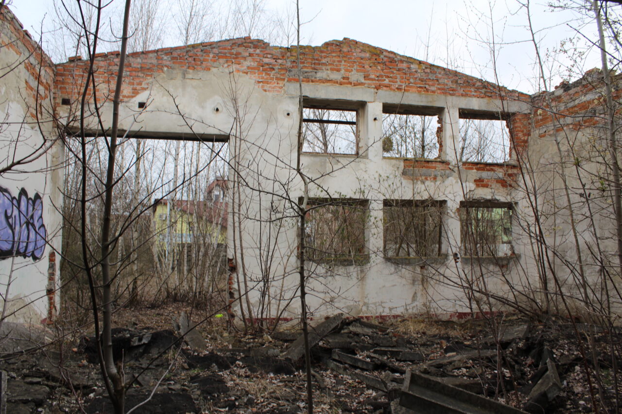 Opuszczone budynki po dawnej betoniarni w Gogolinie -KSURBEX