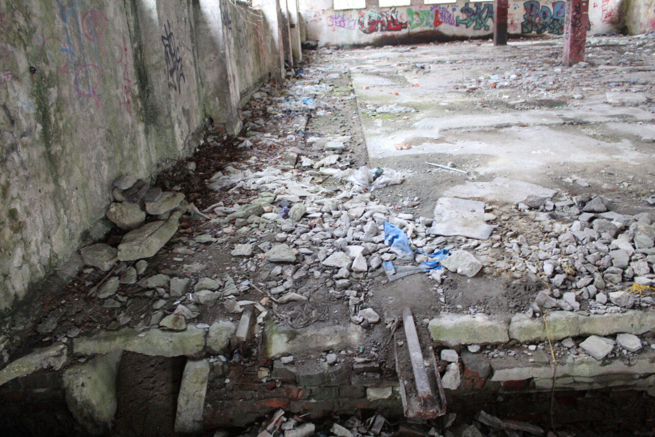 Opuszczone budynki po dawnej betoniarni w Gogolinie -KSURBEX