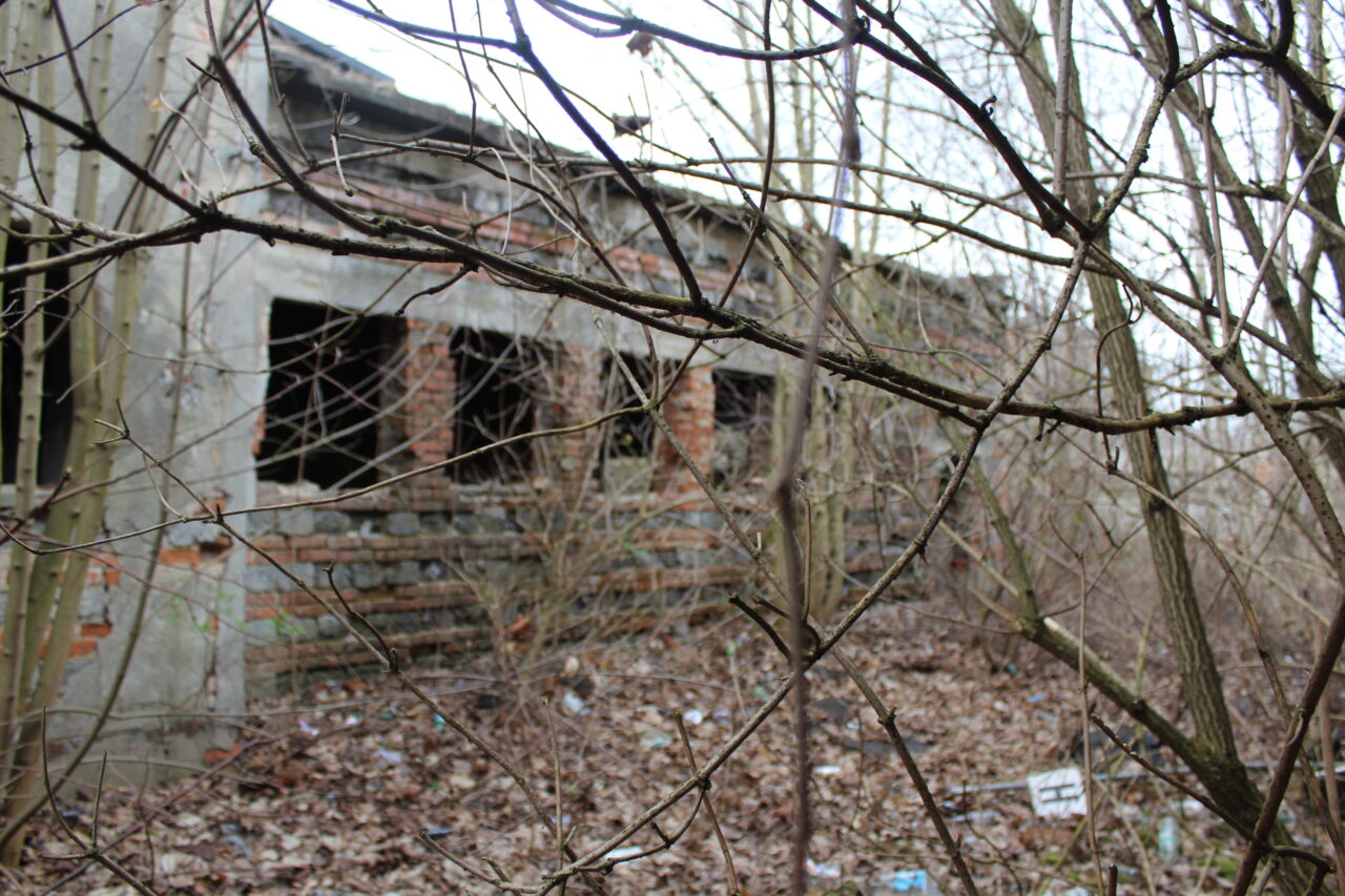 Opuszczone budynki po dawnej betoniarni w Gogolinie -KSURBEX