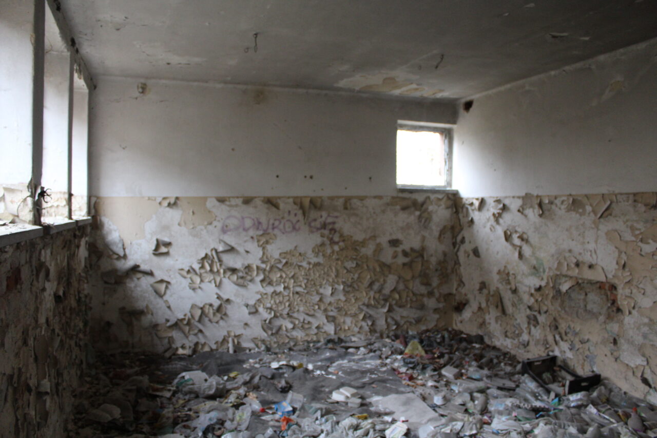 Opuszczone budynki po dawnej betoniarni w Gogolinie -KSURBEX