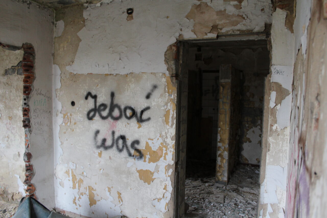 Opuszczone budynki po dawnej betoniarni w Gogolinie -KSURBEX