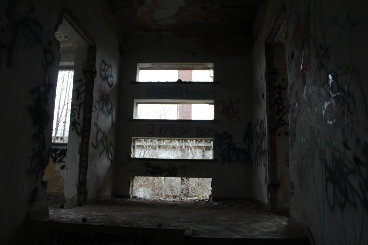 Opuszczone budynki po dawnej betoniarni w Gogolinie -KSURBEX