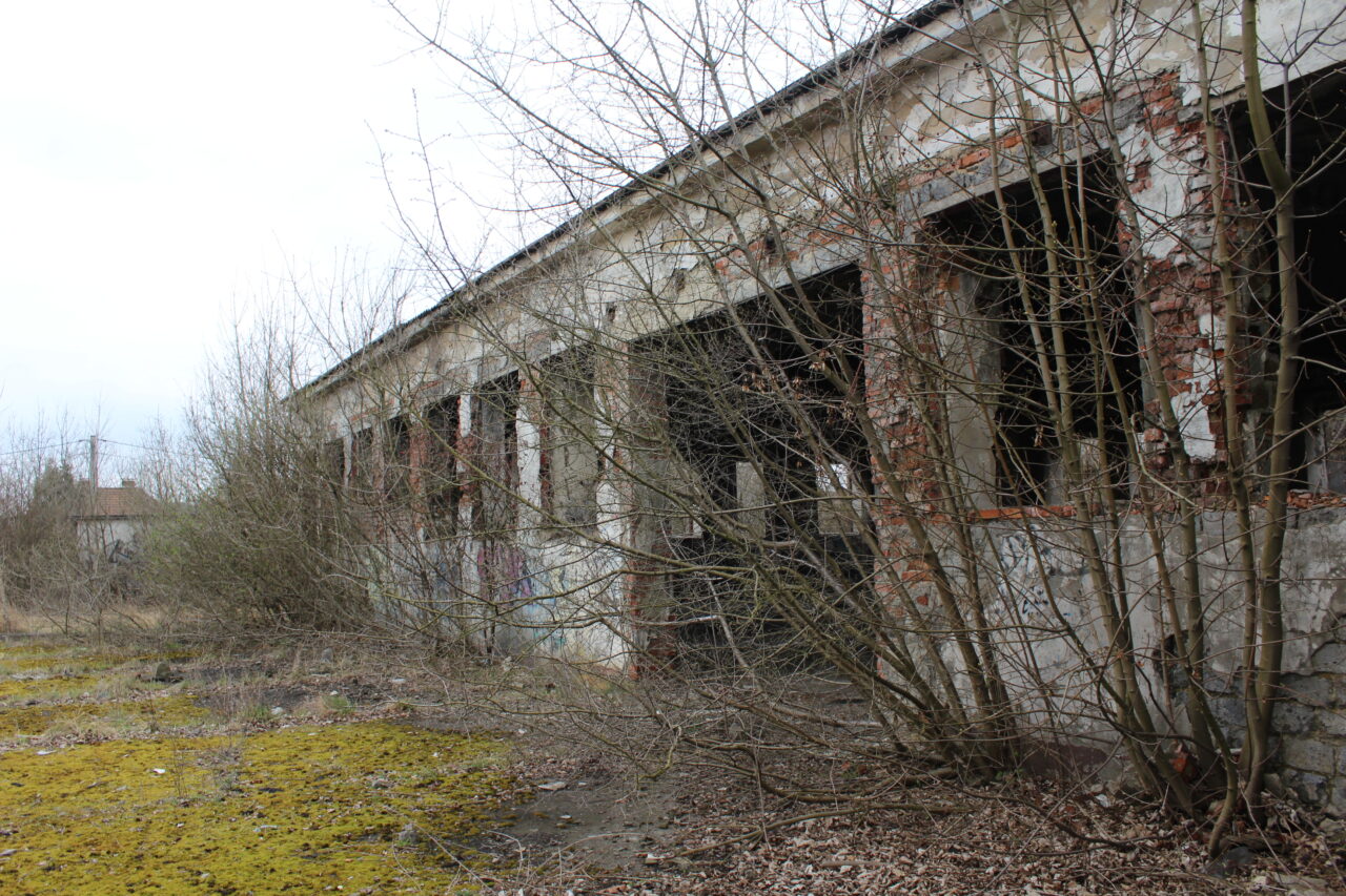 Opuszczone budynki po dawnej betoniarni w Gogolinie -KSURBEX